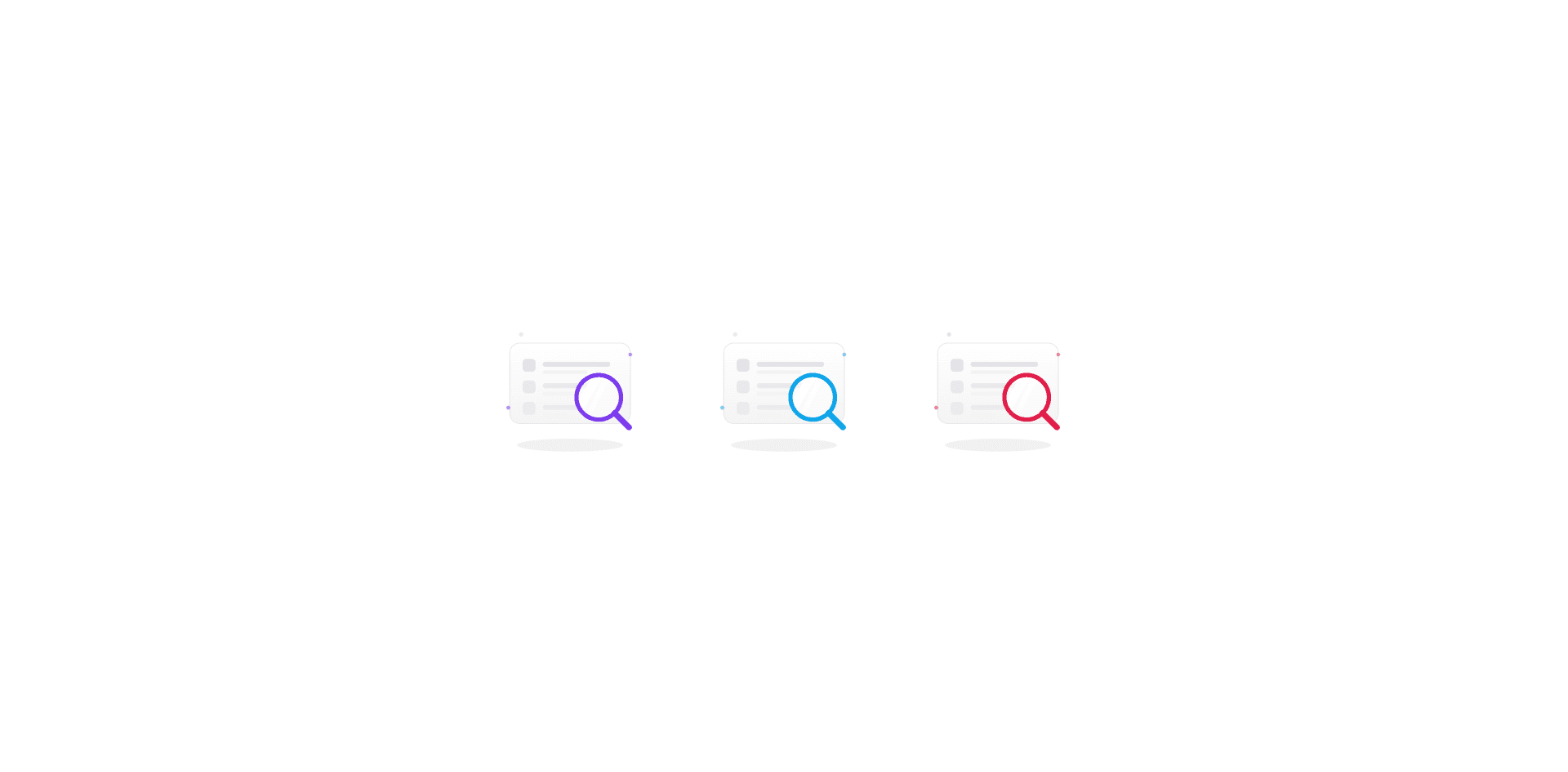 Preview of the Empty Search React illustration